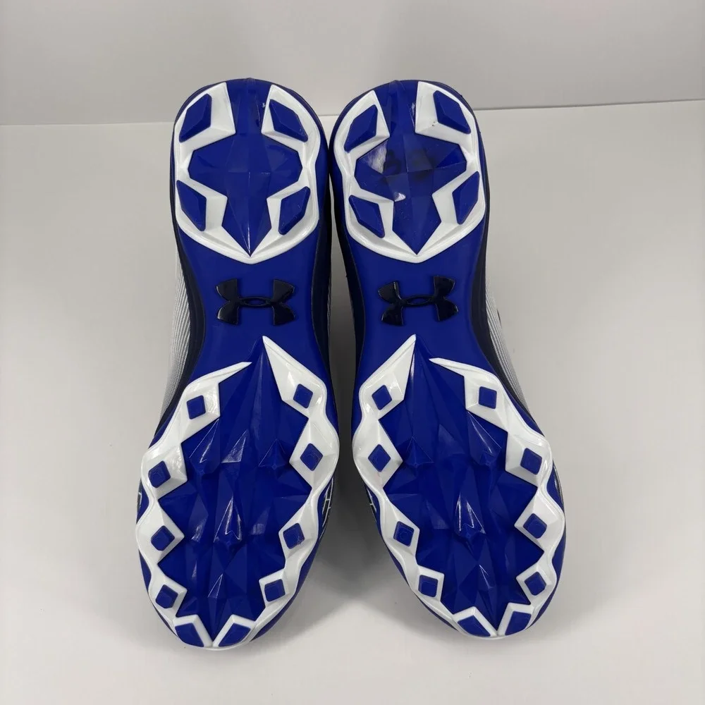 Under Armour‎ Highlight Hammer MC Football Cleats Men's US 11.5 White/Navy/Black